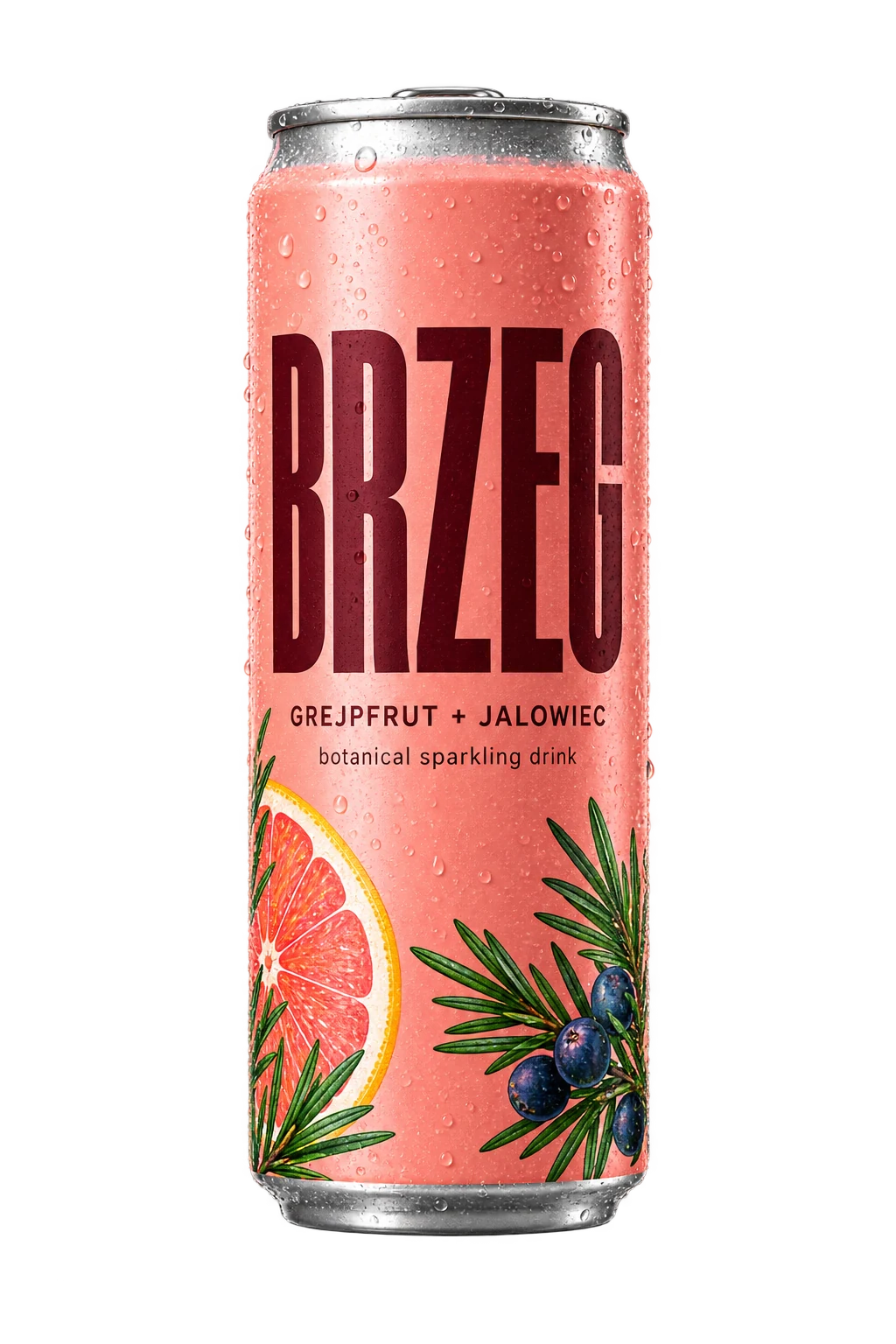 Puszka BRZEG Grejpfrut + jałowiec