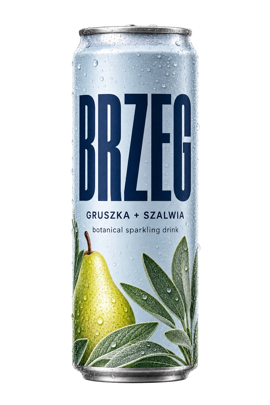 Puszka BRZEG Gruszka + szałwia